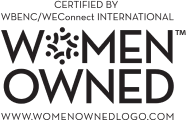 Certified by WBENC/WEConnect International. Women Owned.